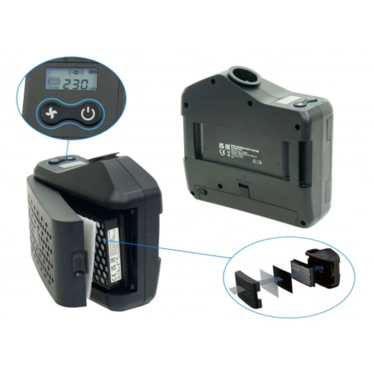 Przyłbica z nawiewem Ideal APS Expert P31 AIR10V2