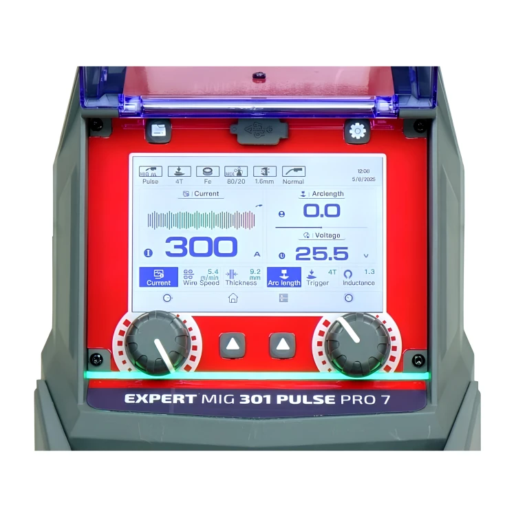 IDEAL EXPERT MIG 301 PULSE Pro7 LCD