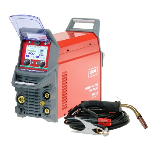 IDEAL EXPERT MIG 220 PFC PULSE Pro5 LCD