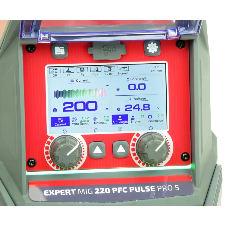 IDEAL EXPERT MIG 220 PFC PULSE Pro5 LCD