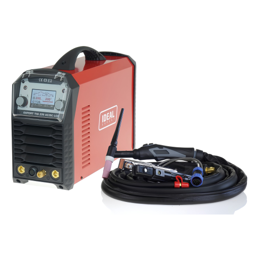 IDEAL EXPERT TIG 220 AC/DC PULSE LCD +zestaw TIG