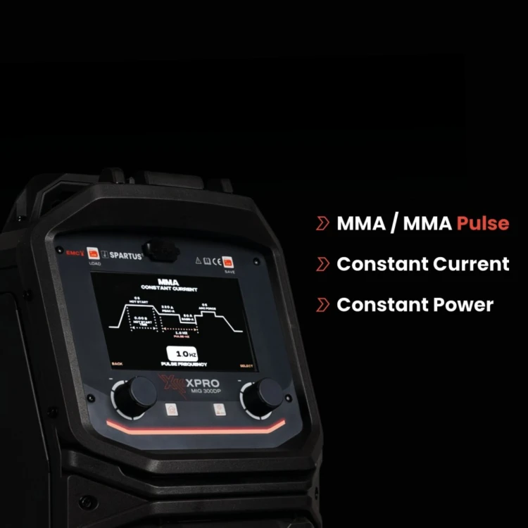 Spartus XPro MIG 300 DUAL PULSE pakiet MIG TIG MMA