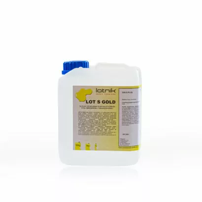 Lot S Gold preparat do czyszczenia elektrolitycznego spoin 5l Lotnik