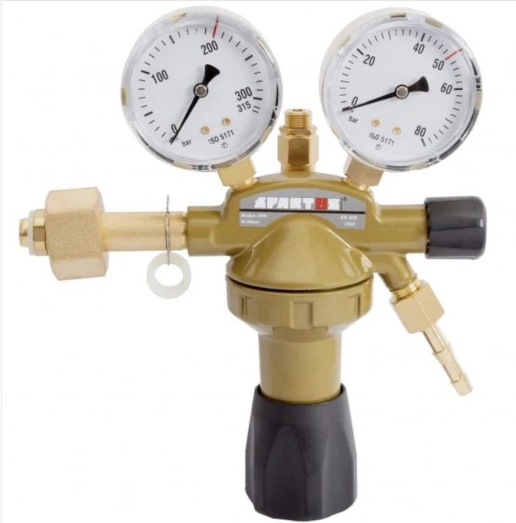 Reduktor SPARTUS AZOT 1/4"RH ciśnienie wylotowe 50 Bar