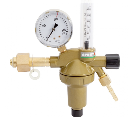 Reduktor SPARTUS ArCO2 1/4"RH z rotametrem