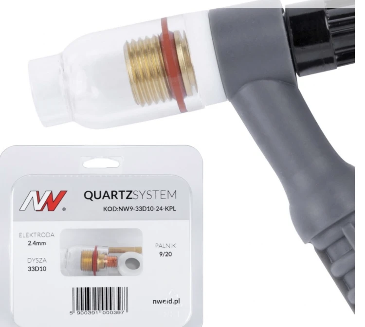 QUARTZSystem – soczewka 9/20 [na elektrodę 2.4mm]