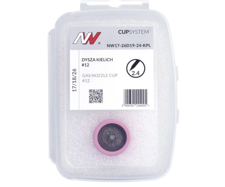 CUPSystem - zestaw 17/18/26 dysza kielich #12 [na elektrodę 2.4]