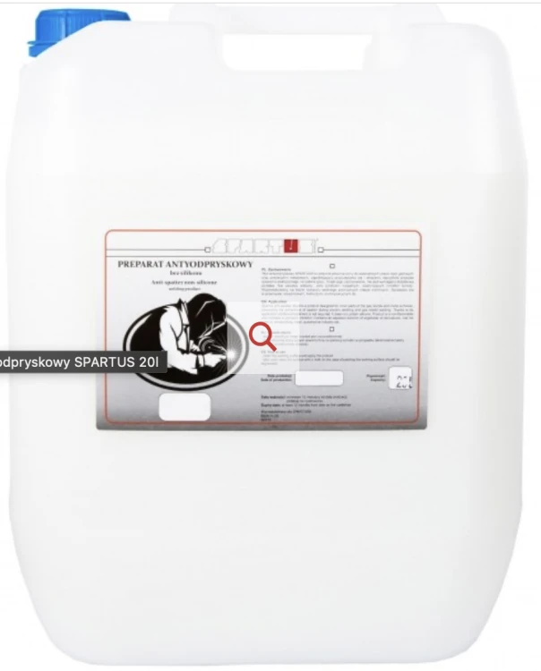 Płyn antyodpryskowy SPARTUS 20l