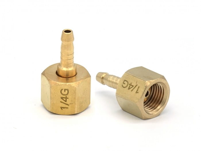Złącze gaz 1/4G na wąż fi 5