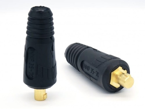 Wtyk spawalniczy 35-50mm na kabel