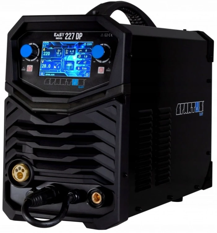 Migomat Spartus Easymig 227 Dual Pulse DP + drut 5kg 0.8mm