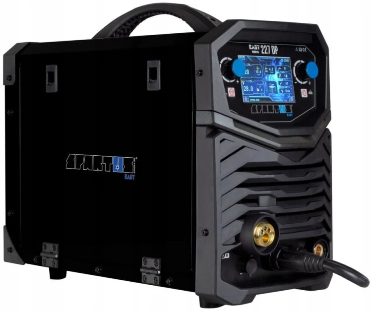Migomat Spartus Easymig 227 Dual Pulse DP + drut 5kg 0.8mm