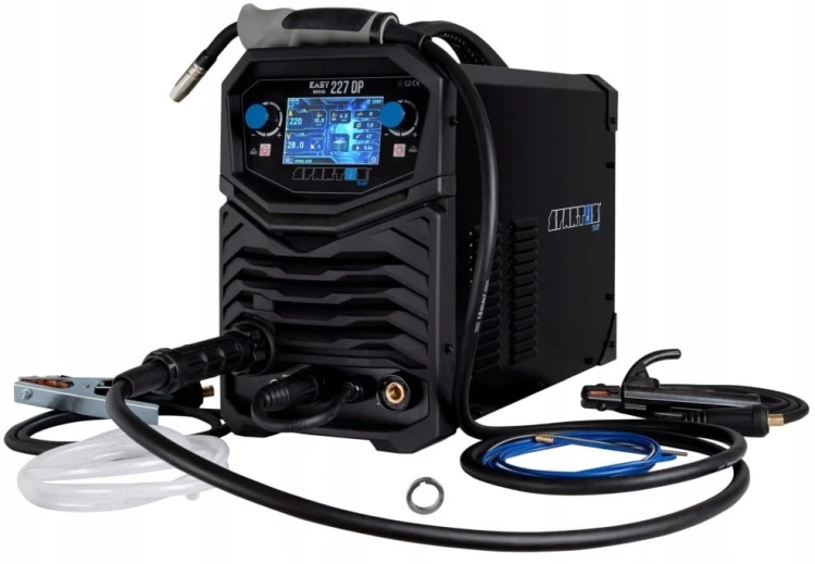 Migomat Spartus Easymig 227 Dual Pulse DP + drut 5kg 0.8mm