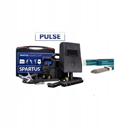 Spartus spawarka elektrodowa MMA EasyARC 216 pakiet IGBT TIG Lift DC 200A