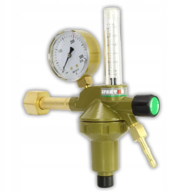 REDUKTOR ARGON CO2 SPARTUS Z ROTAMETREM TIG MIG