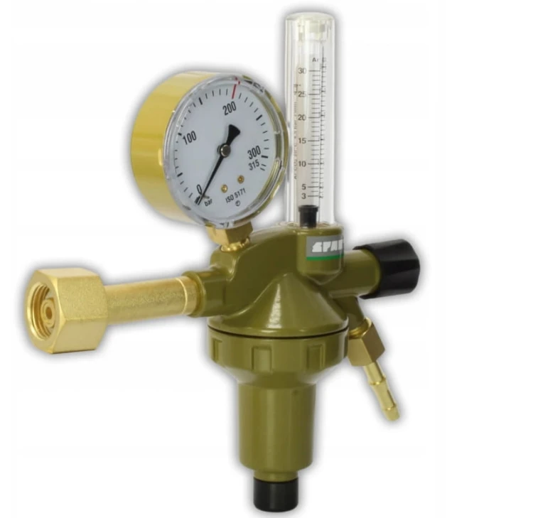 REDUKTOR ARGON CO2 SPARTUS Z ROTAMETREM TIG MIG