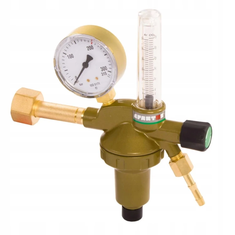 REDUKTOR ARGON CO2 SPARTUS Z ROTAMETREM TIG MIG