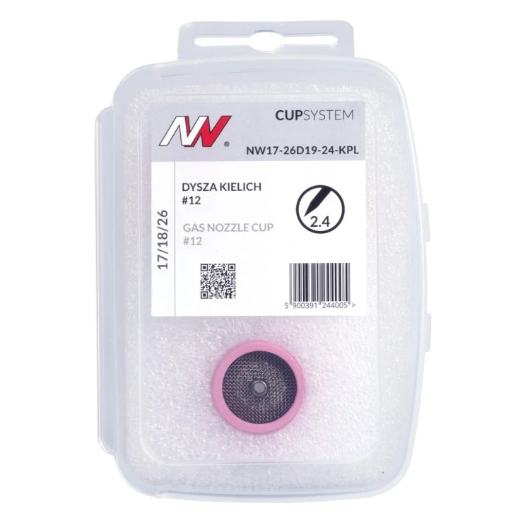 CUPSystem - zestaw 17/18/26 dysza kielich #12 [na elektrodę 2.4] pro cup