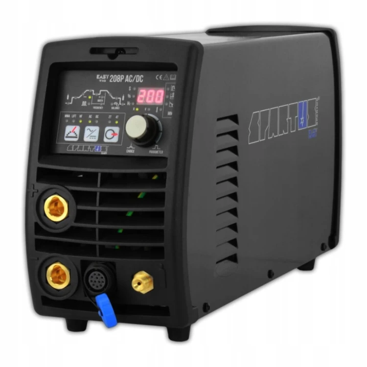 Spartus Easytig 208P ACDC PULS + REDUKTOR + AKCESORIA + 3 RODZAJE DRUTU