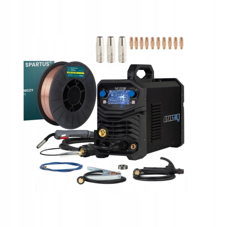 Easymig 217 Dual Pulse 230V Spartus MIG MAG + GRATIS