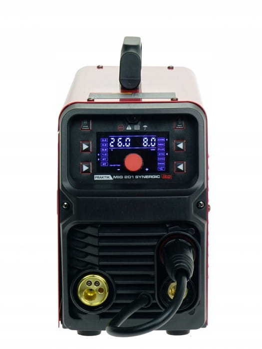 PÓŁAUTOMAT SPAWALNICZY PRAKTIK MIG 201 SYNERGIC LED IDEAL