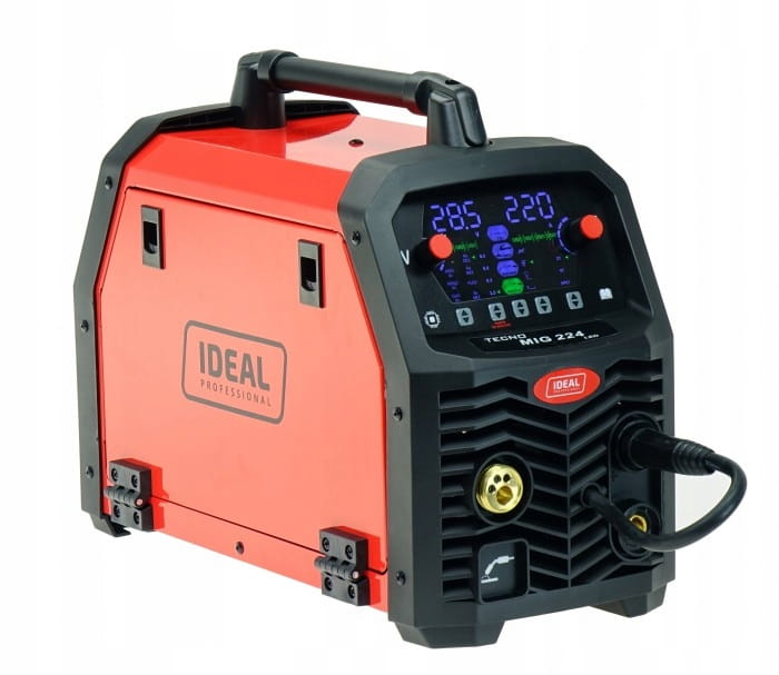 PÓŁAUTOMAT SPAWALNICZY TECNO MIG 224 SYNERGIC LED 4x4 MIG/MAG,TIG LIFT,MMA