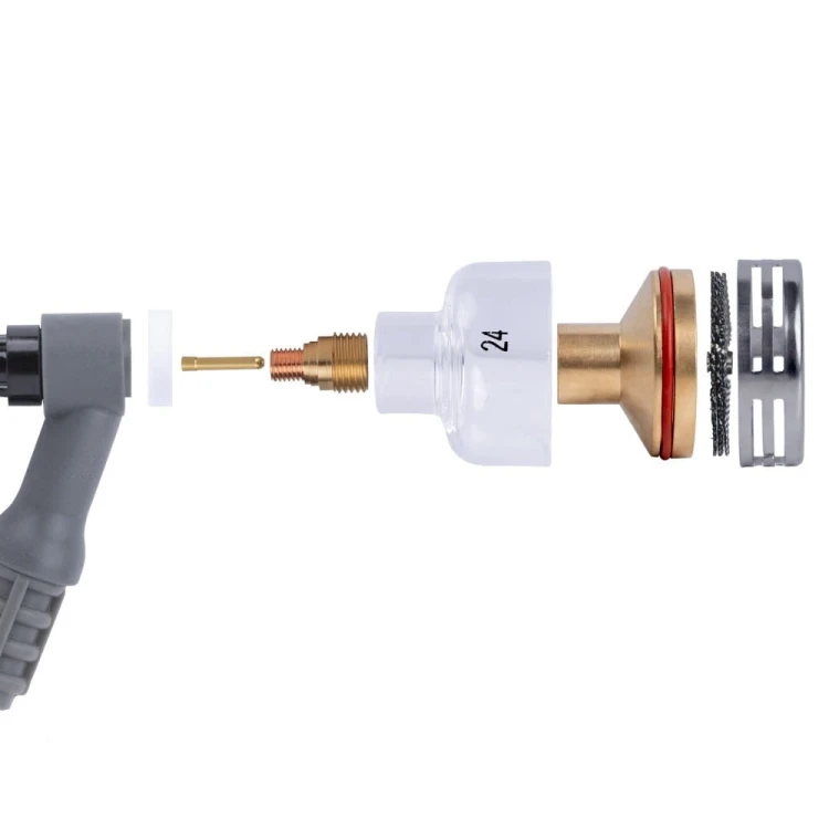 QUARTZSystem - soczewka dysza kielich GUARD L #24 [na elektrodę 1.6mm]