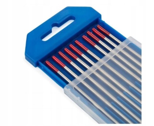 Elektroda wolframowa Spartus WT20 2,4 mm x 175 mm czerwona 2 sztuki