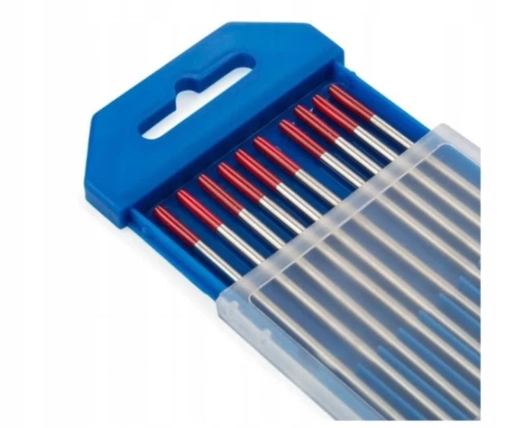 Elektroda wolframowa Spartus WT20 2,4 mm x 175 mm czerwona 2 sztuki