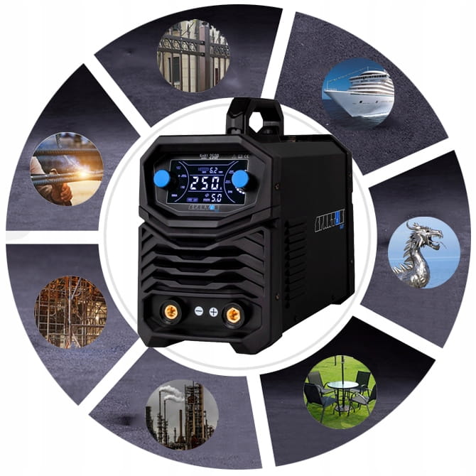 SPAWARKA ELEKTRODOWA SPARTUS EASYARC 250P 400V MMA 250A IGBT + GRATIS