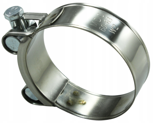 Obejma 60-63mm GBS W2 NIERDZEWNA 304