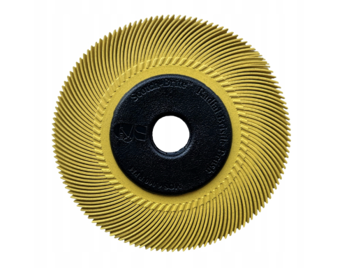 Szczotka 3M Scotch Brite żółta P80 150mm