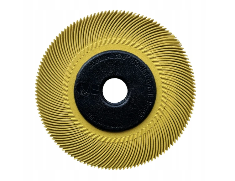 Szczotka 3M Scotch Brite żółta P80 150mm