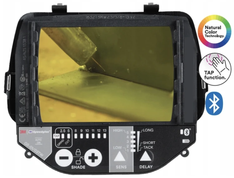 Przyłbica spawalnicza 3M G5-03 Pro z funkcją TAP i Natural Colour