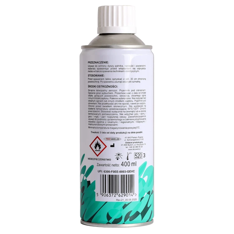 Preparat antyodpryskowy spray SPAWMIX 400ml