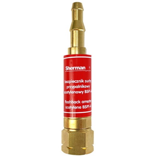 Bezpiecznik gazowy przypalnikowy acetylen