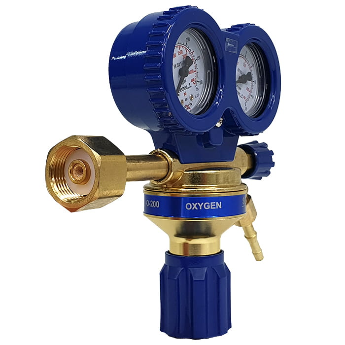 Reduktor MAXI tlenowy RX-T z zaworem odcinającym