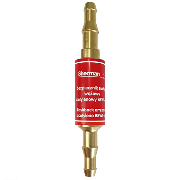 Bezpiecznik gazowy wężowy acetylen
