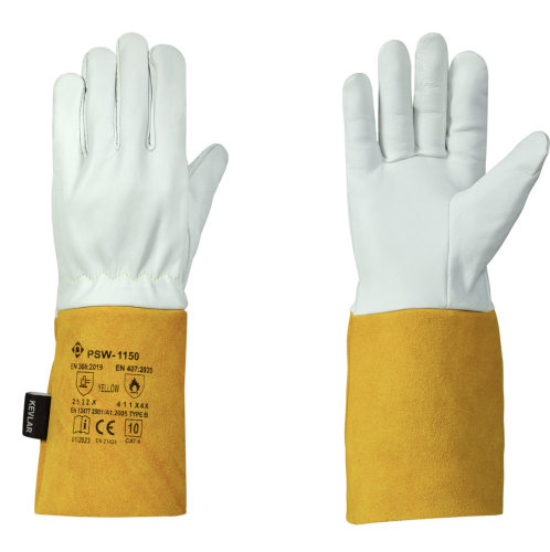 Rękawice spawalnicze PSW-1150 Yellow 9