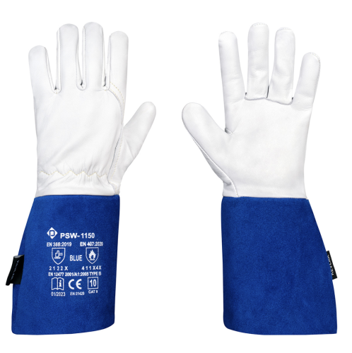 Rękawice spawalnicze PSW-1150 Blue 9