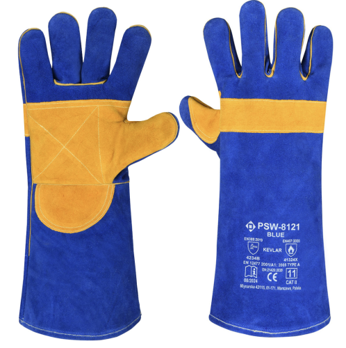Rękawice spawalnicze PSW-8121 Blue