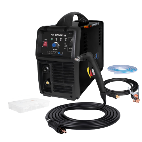 Przecinarka plazmowa Spartus EasyCUT 40 Compressor [wbudowany kompresor] pakiet