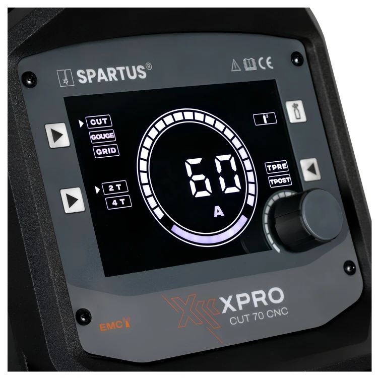 Przecinarka plazmowa Spartus XPro CUT 70CNC pakiet z uchwytem SP80M 6m