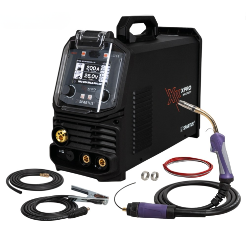 Spawarka Spartus XPro MIG 200 DUAL PULSE pakiet