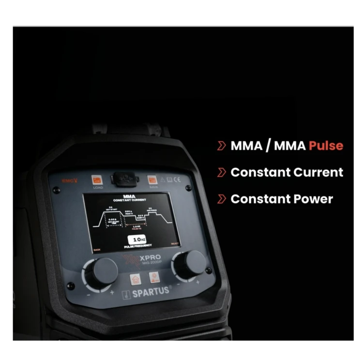 Spawarka Spartus XPro MIG 200 DUAL PULSE pakiet