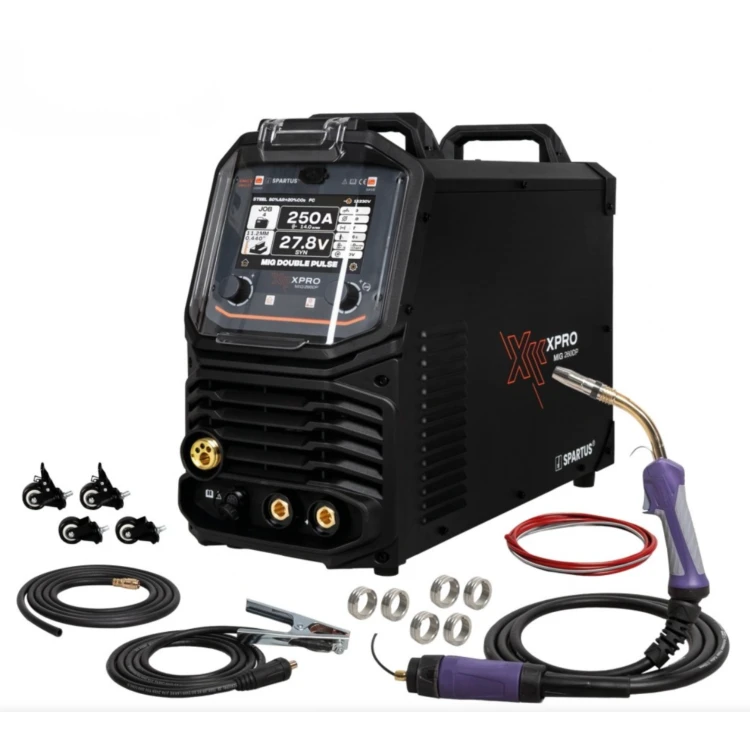 Spawarka Spartus XPro MIG 260 DUAL PULSE pakiet