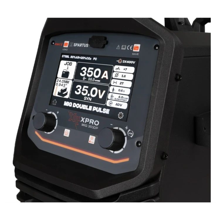 Spawarka Spartus XPro MIG 350 DUAL PULSE pakiet
