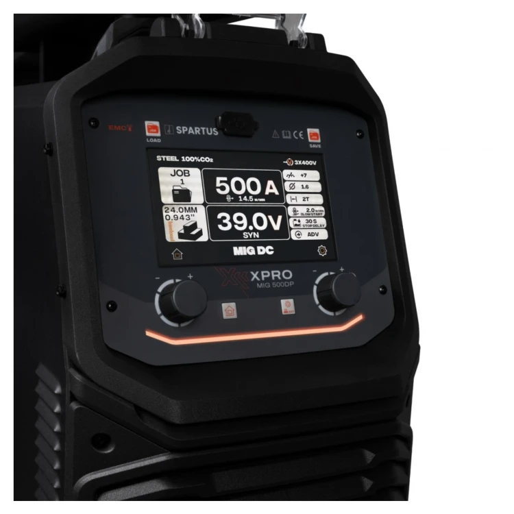 Spawarka Spartus XPro MIG 500 DUAL PULSE pakiet
