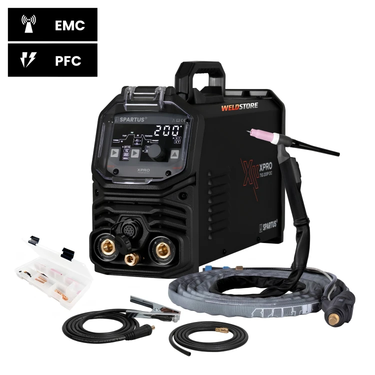 Spawarka Spartus XProTIG 200P DC  pakiet mini SPP 170 - 8m