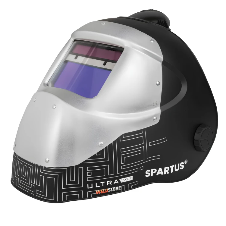 Przyłbica do spawania laserowego SPARTUS Ultra VX27 z systemem nawiewowym